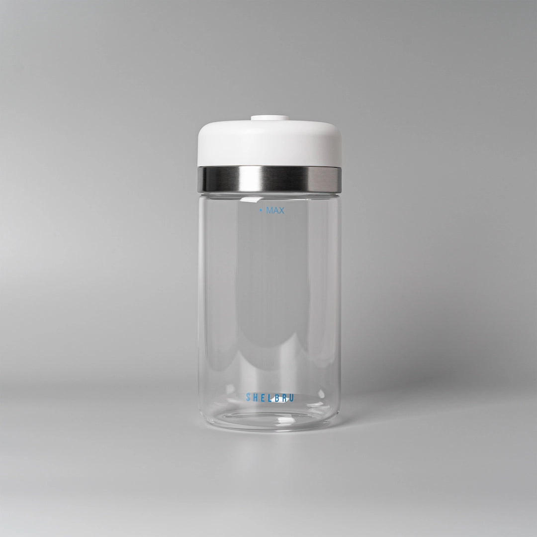 Shelbru Smart Glass Vacuum Canister