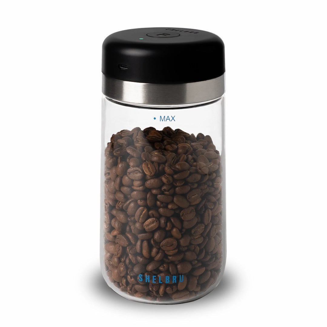 Shelbru Smart Glass Vacuum Canister