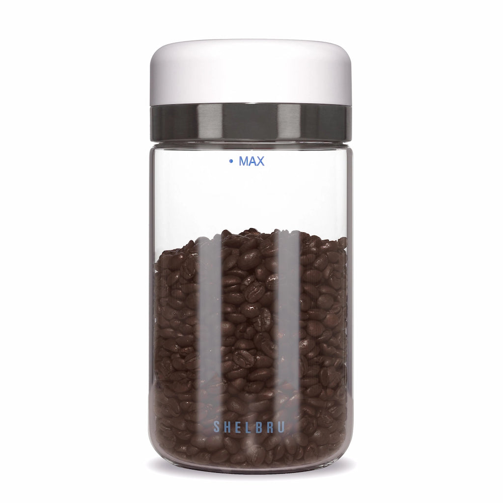Shelbru Smart Glass Vacuum Canister