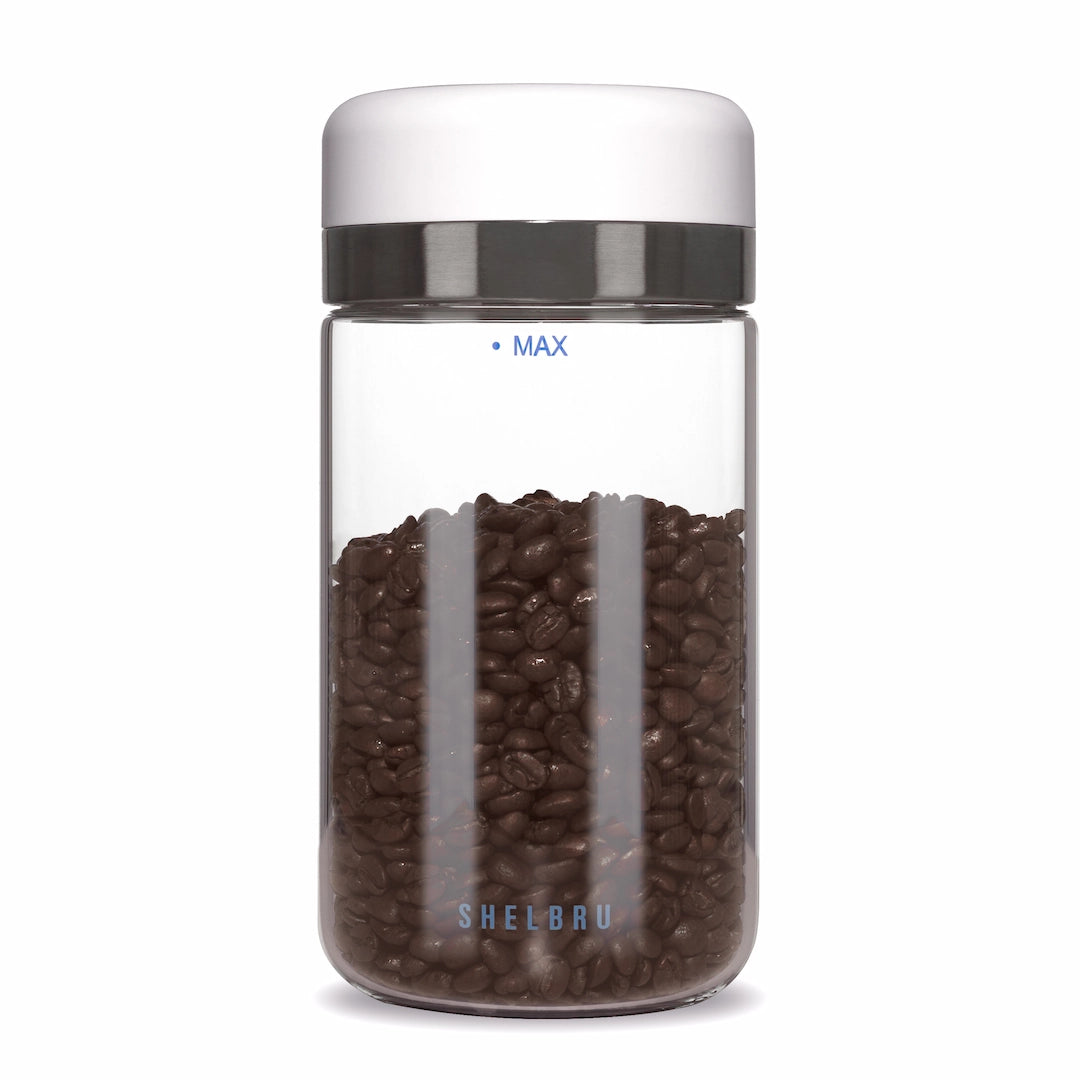 Shelbru Smart Glass Vacuum Canister